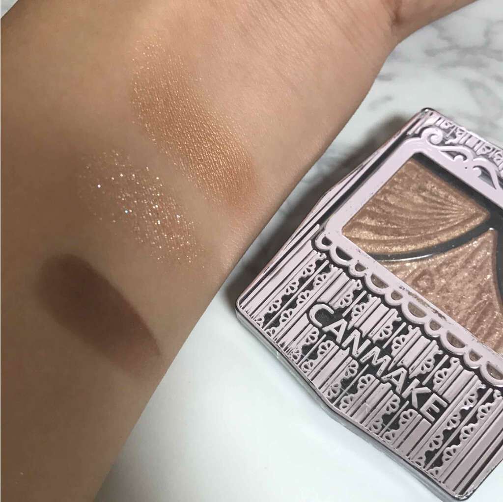 ジューシーピュアアイズ/キャンメイク/アイシャドウパレットを使ったクチコミ(2枚目)