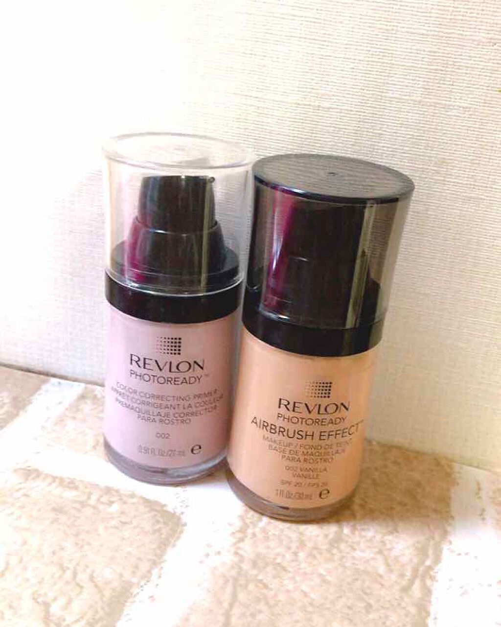 フォトレディ エアブラッシュ エフェクト メイクアップ/REVLON/リキッドファンデーションを使ったクチコミ（1枚目）