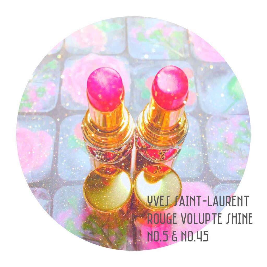 ルージュ ヴォリュプテ シャイン/YVES SAINT LAURENT BEAUTE/口紅を使ったクチコミ（1枚目）