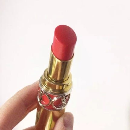 ルージュ ヴォリュプテ シャイン/YVES SAINT LAURENT BEAUTE/口紅を使ったクチコミ(1枚目)