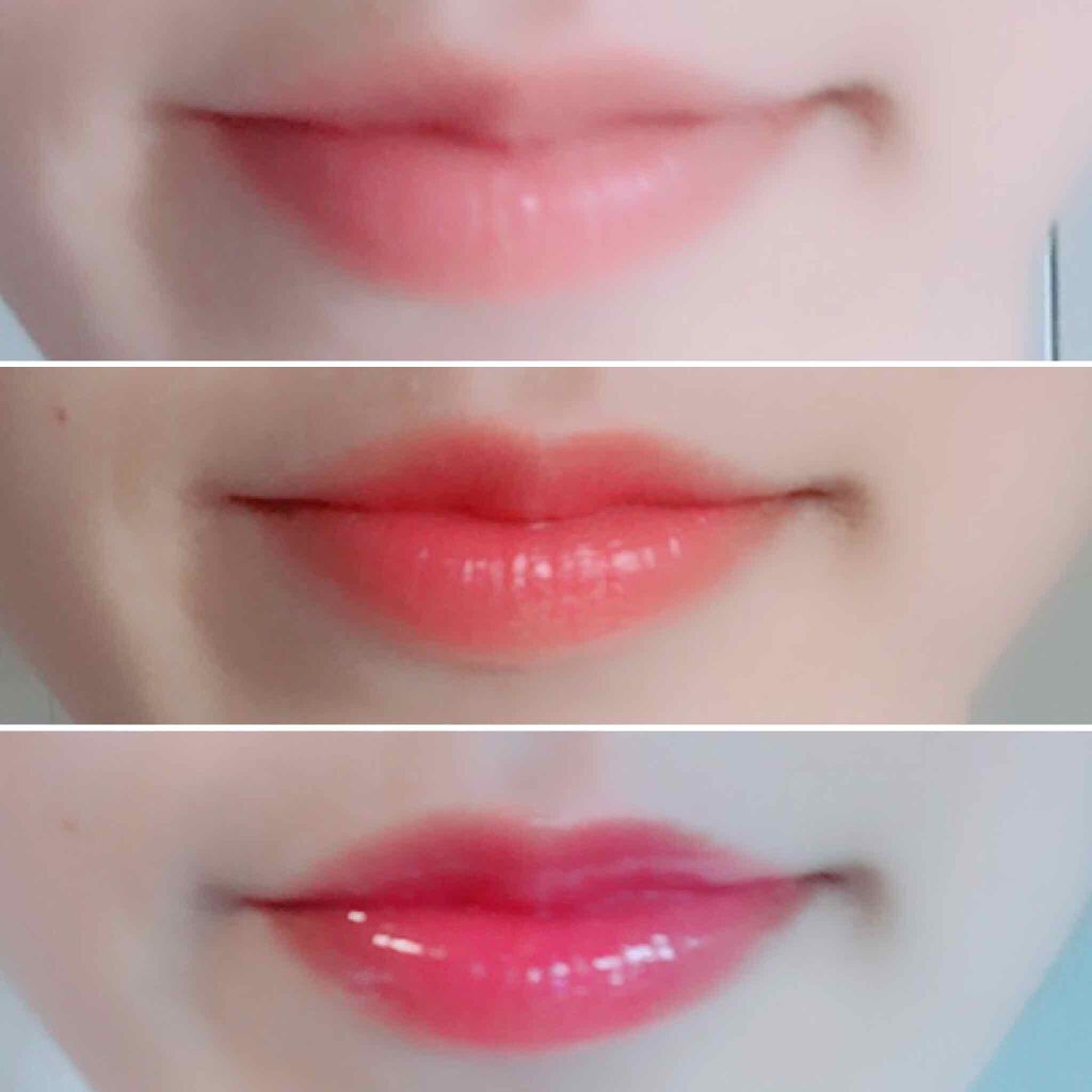 ツートーンリップバーム/pixi beauty/口紅を使ったクチコミ(4枚目)