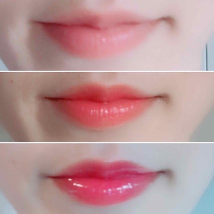 ツートーンリップバーム/pixi beauty/口紅を使ったクチコミ(4枚目)