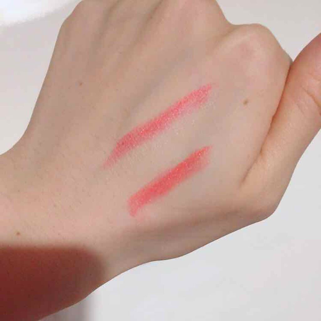 ツートーンリップバーム/pixi beauty/口紅を使ったクチコミ（3枚目）