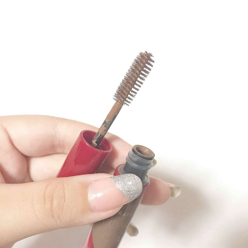 ニュアンスアイブローマスカラ/インテグレート/眉マスカラを使ったクチコミ(2枚目)