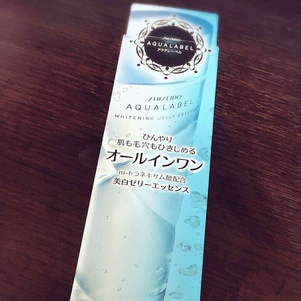 ホワイトニングゼリーエッセンス/アクアレーベル/オールインワン化粧品を使ったクチコミ(1枚目)