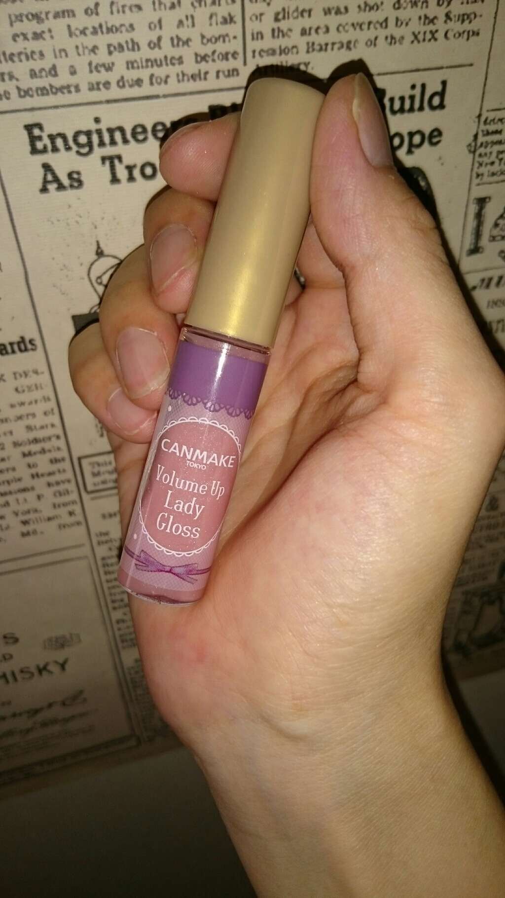 ボリュームアップレディグロス/キャンメイク/リップグロスを使ったクチコミ(1枚目)