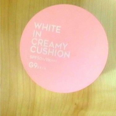 WHITE CREAMY CUSHION(ウユファンデ)/G9SKIN/化粧下地を使ったクチコミ（1枚目）