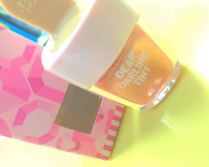 ディアダーリン ウォータージェルティント (アイスティント)/ETUDE/口紅を使ったクチコミ(1枚目)