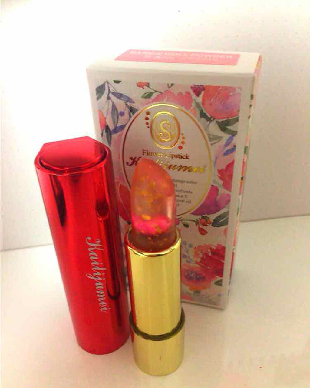 フラワーリップスティック/Kailijumei/口紅を使ったクチコミ（1枚目）