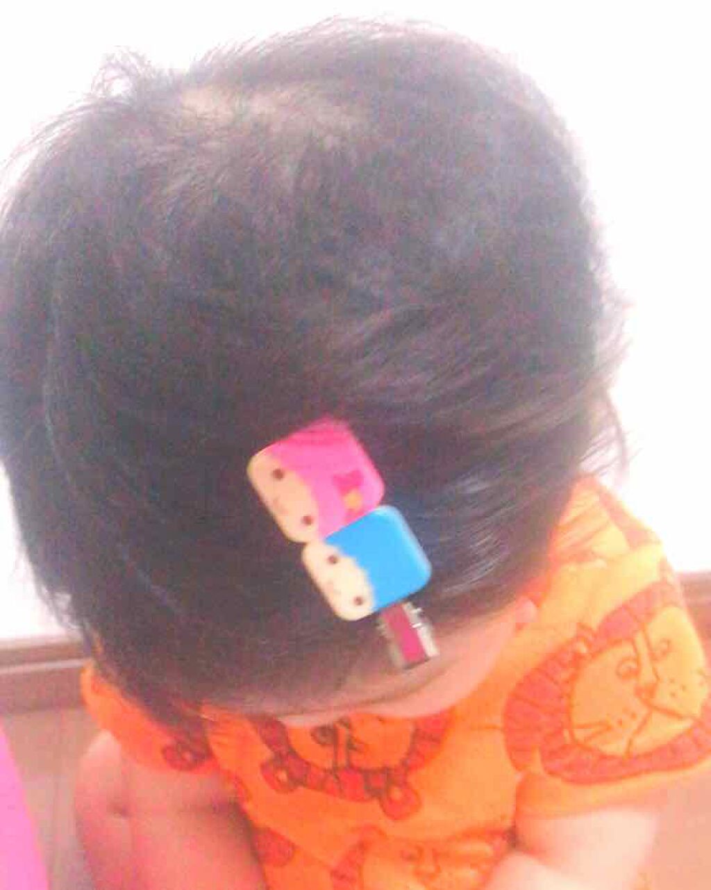 前髪用ヘアクリップ/生活良品/ヘアアクセサリーを使ったクチコミ（1枚目）