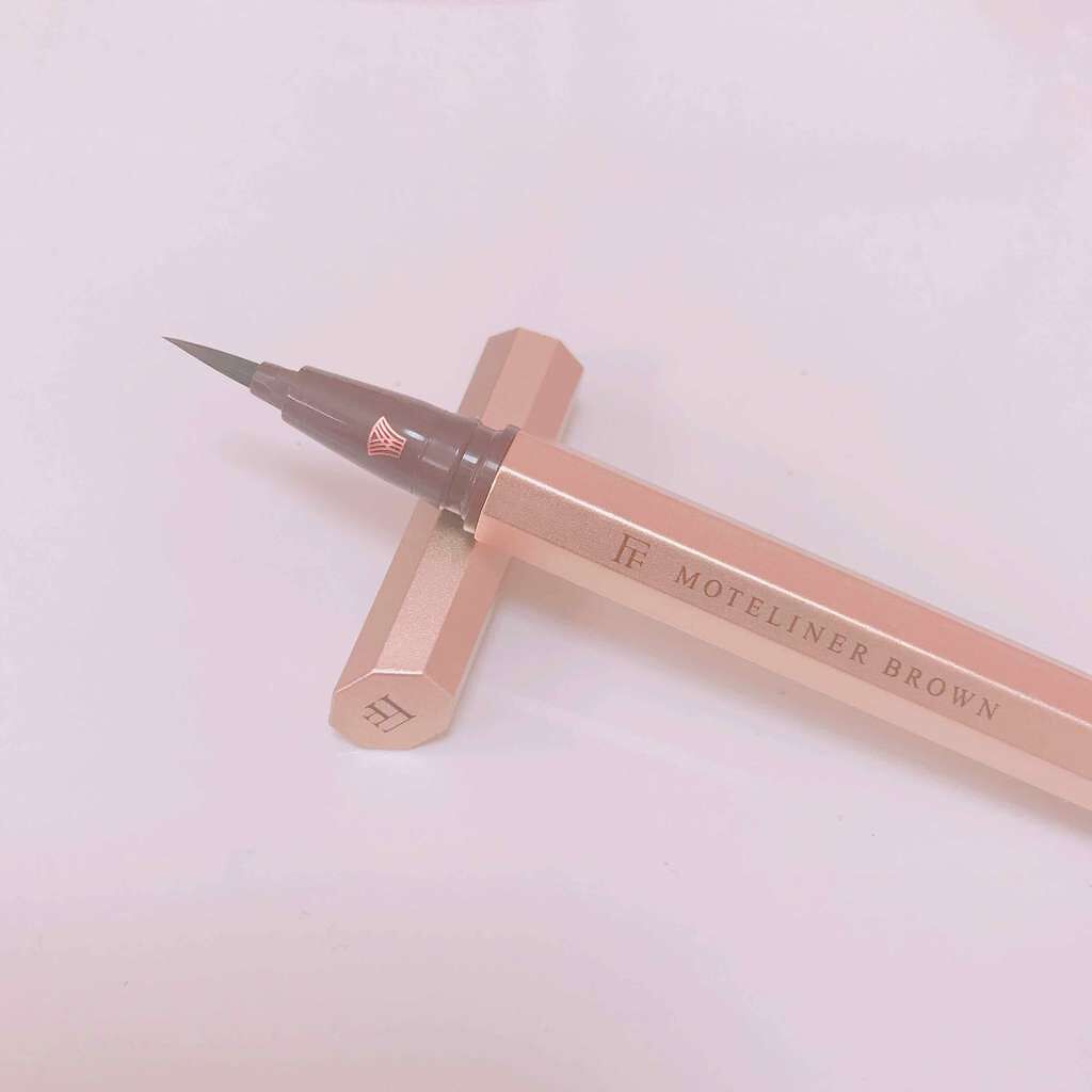 モテライナー リキッド/UZU BY FLOWFUSHI/リキッドアイライナーを使ったクチコミ(2枚目)