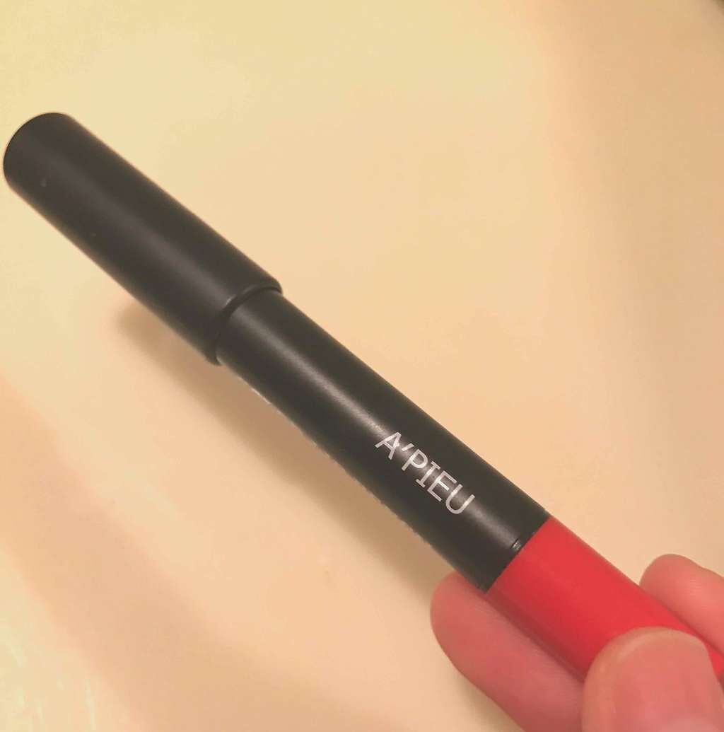 カラーリップペンシル/A’pieu/口紅を使ったクチコミ（1枚目）
