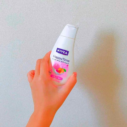 ハッピータイムボディミルク スウィートハッピー/ニベア/ボディミルクを使ったクチコミ(1枚目)