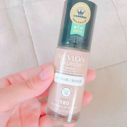 カラーステイ メイクアップ/REVLON/リキッドファンデーションを使ったクチコミ(1枚目)