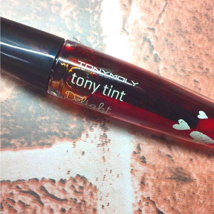 ディライト トニーティント チェリーピンク/TONYMOLY/リップティントを使ったクチコミ(2枚目)