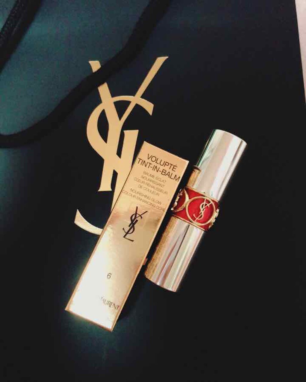 ヴォリュプテ ティントインバーム/YVES SAINT LAURENT BEAUTE/口紅を使ったクチコミ(1枚目)