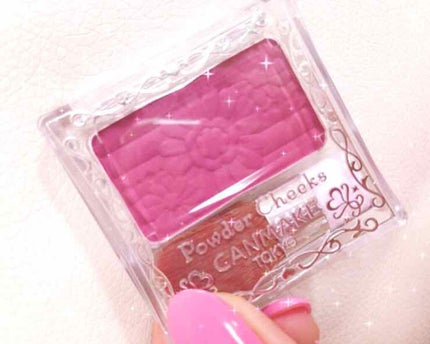 【旧品】パウダーチークス/キャンメイク/パウダーチークを使ったクチコミ(1枚目)