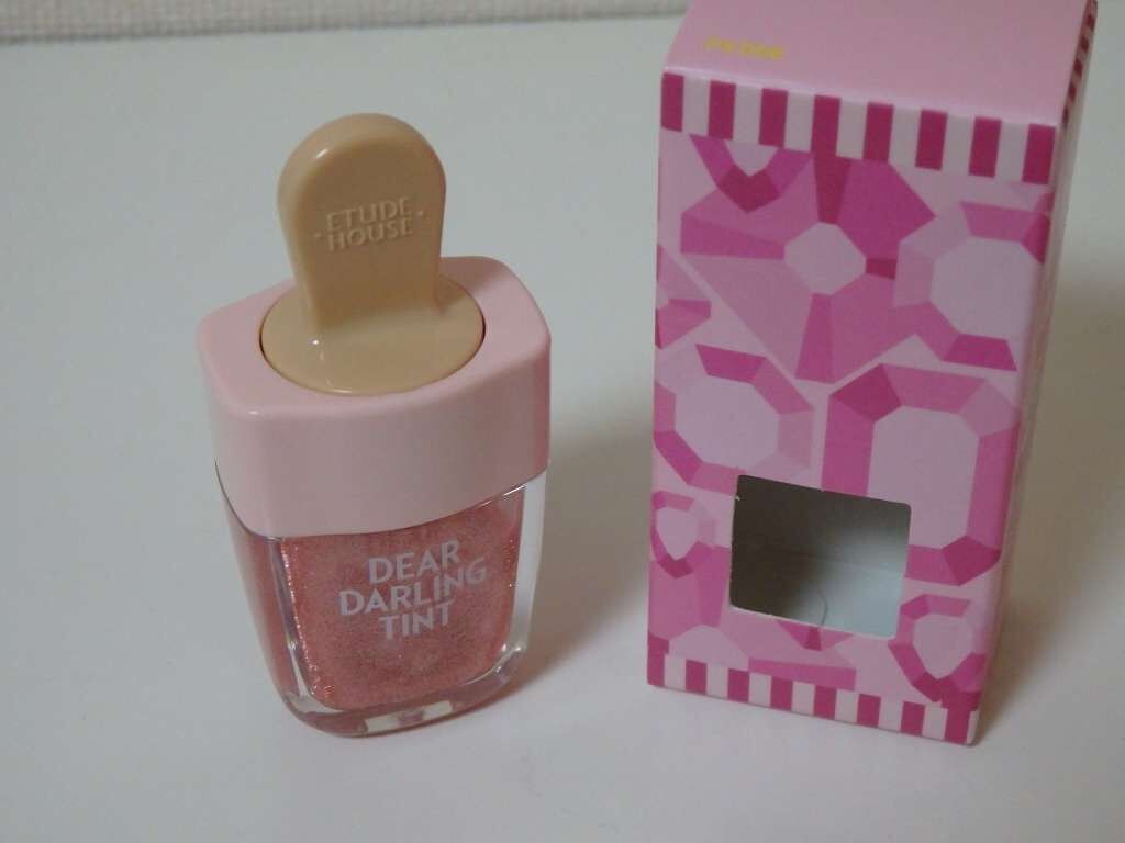 ディアダーリン ウォータージェルティント (アイスティント)/ETUDE/口紅を使ったクチコミ(1枚目)