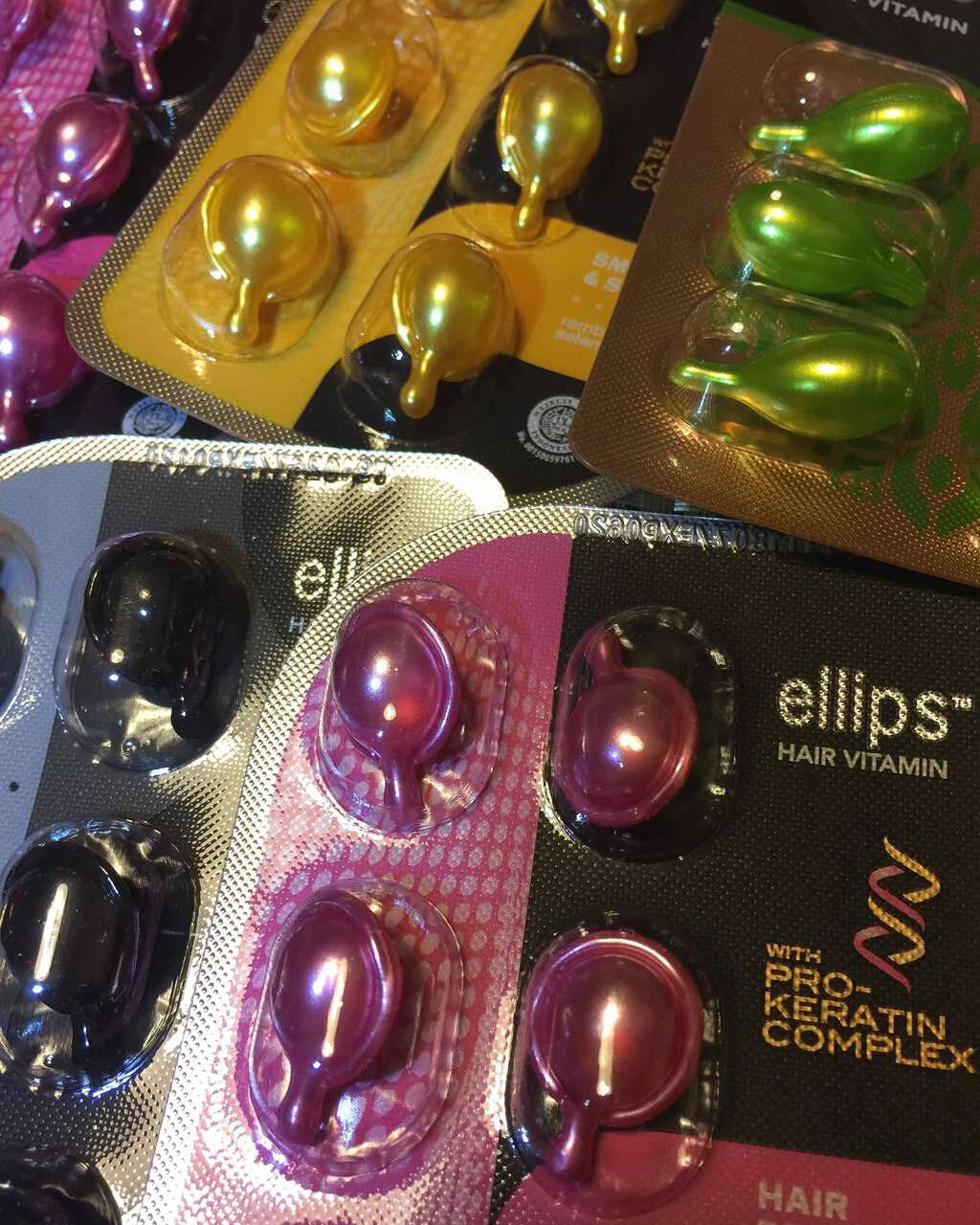 ヘアーオイル【トリートメント】/ellips/ヘアオイルを使ったクチコミ(1枚目)