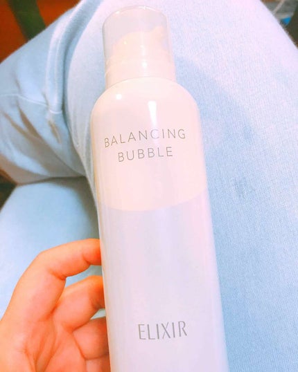 ルフレ バランシング バブル/エリクシール/泡洗顔を使ったクチコミ(1枚目)