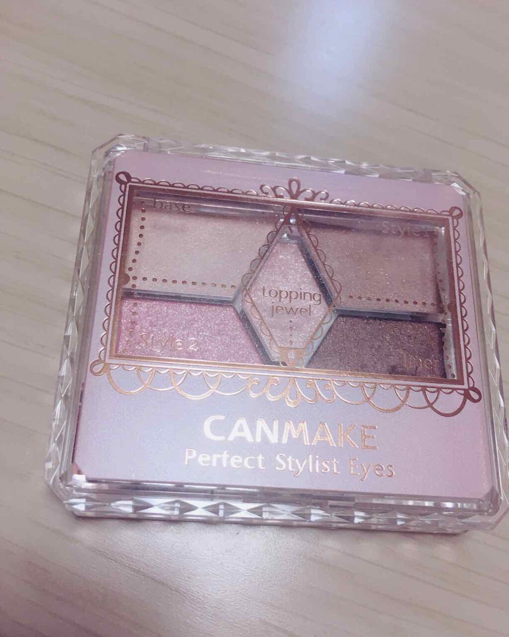 【旧品】パーフェクトスタイリストアイズ/キャンメイク/アイシャドウパレットを使ったクチコミ(1枚目)