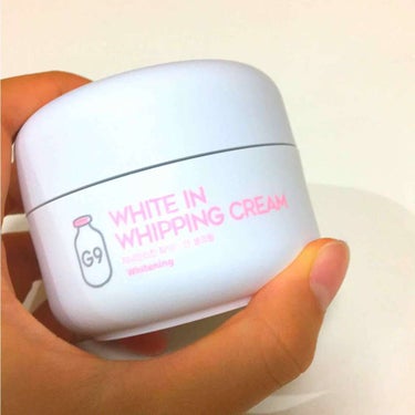 WHITE WHIPPING CREAM(ウユクリーム)/G9SKIN/化粧下地を使ったクチコミ（1枚目）