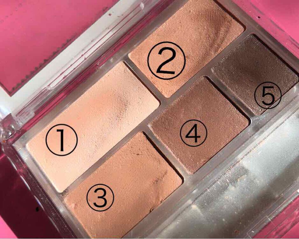 パーフェクトマルチアイズ/キャンメイク/アイシャドウパレットを使ったクチコミ(2枚目)