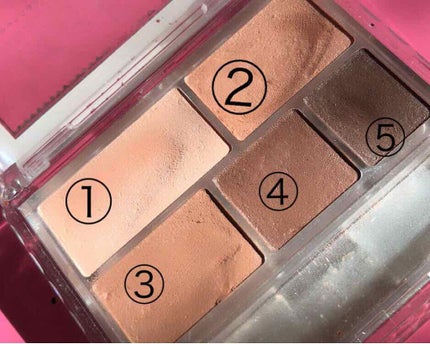 パーフェクトマルチアイズ/キャンメイク/アイシャドウパレットを使ったクチコミ(2枚目)