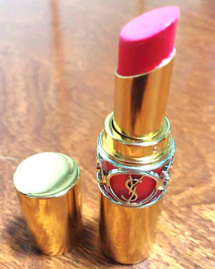 ルージュ ヴォリュプテ シャイン/YVES SAINT LAURENT BEAUTE/口紅を使ったクチコミ(1枚目)