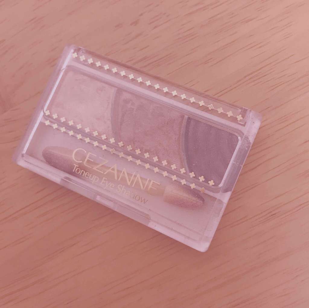 トーンアップアイシャドウ/CEZANNE/アイシャドウパレットを使ったクチコミ(1枚目)