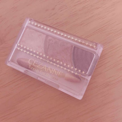 トーンアップアイシャドウ/CEZANNE/アイシャドウパレットを使ったクチコミ(1枚目)