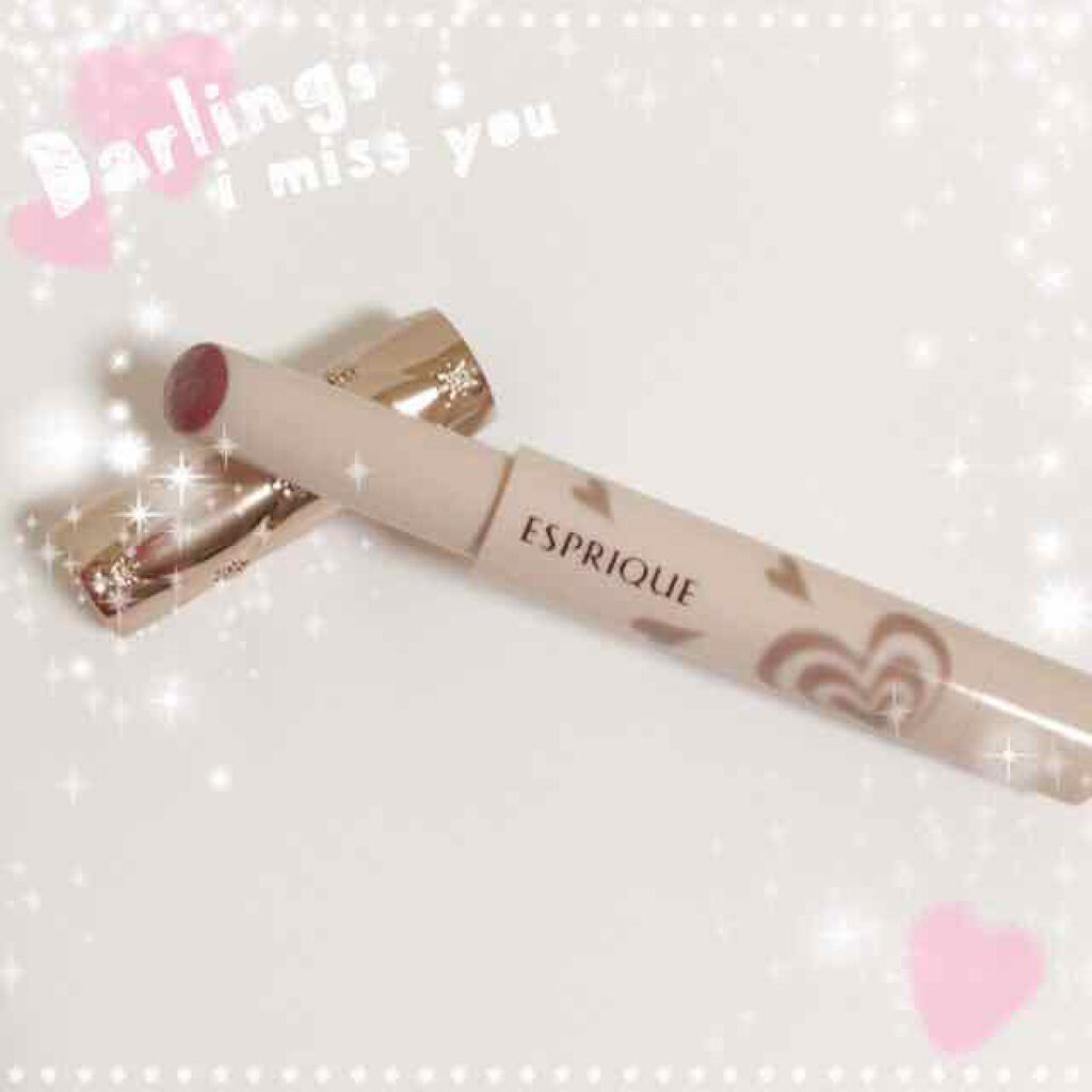 ルージュグラッセ/ESPRIQUE/口紅を使ったクチコミ（1枚目）