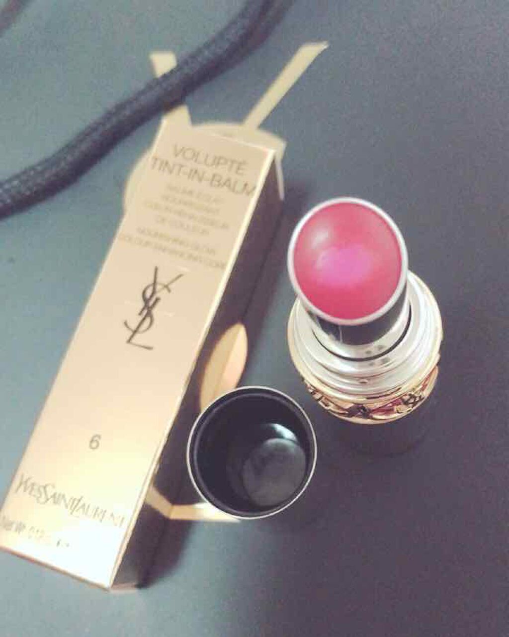 ヴォリュプテ ティントインバーム/YVES SAINT LAURENT BEAUTE/口紅を使ったクチコミ(2枚目)