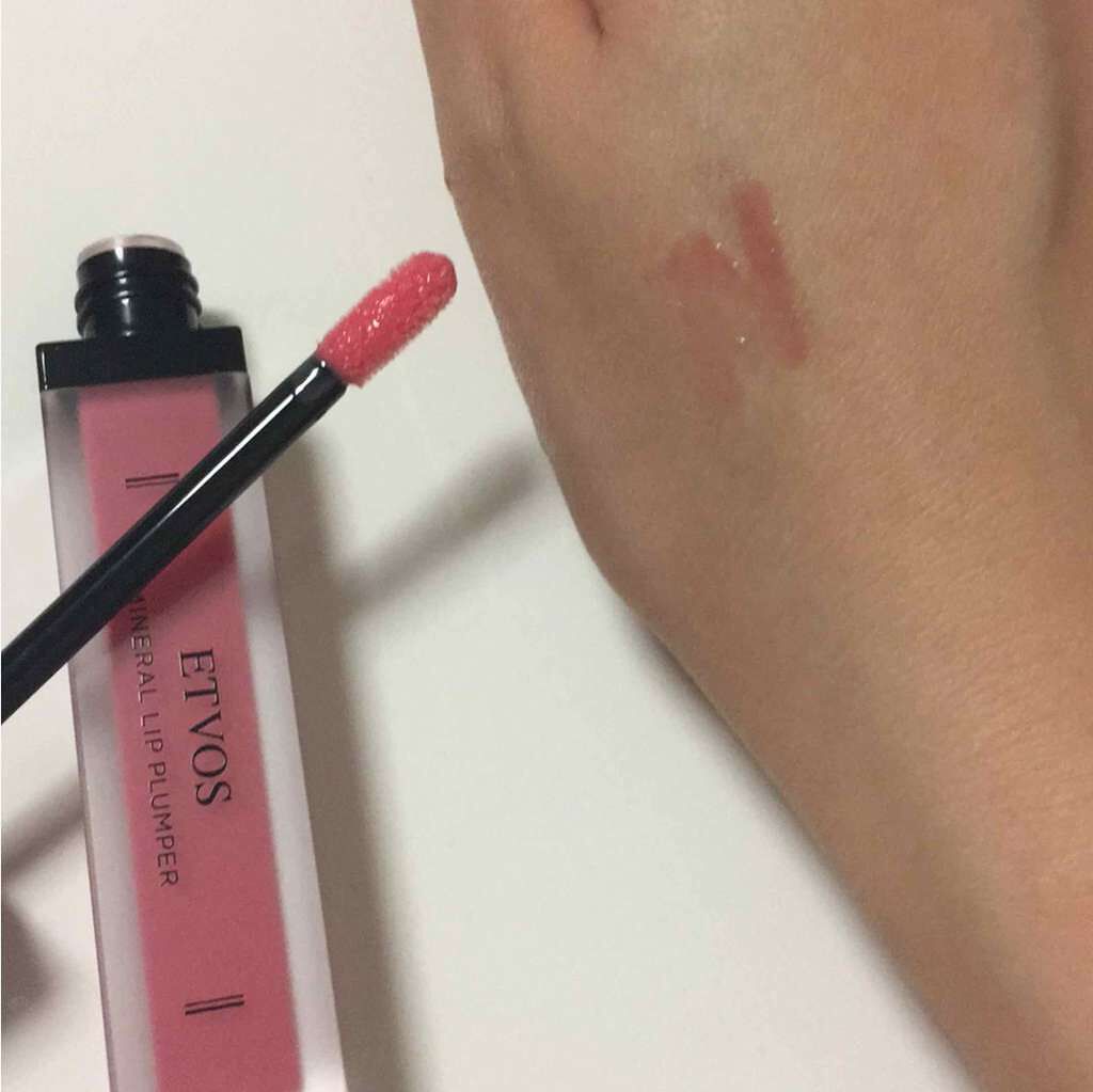 ミネラルリッププランパー チェリーピンク/エトヴォス/リッププランパーを使ったクチコミ（2枚目）