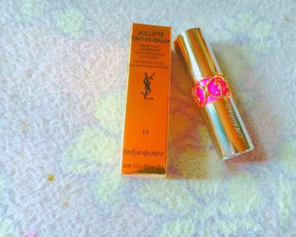 ヴォリュプテ ティントインバーム/YVES SAINT LAURENT BEAUTE/口紅を使ったクチコミ(1枚目)
