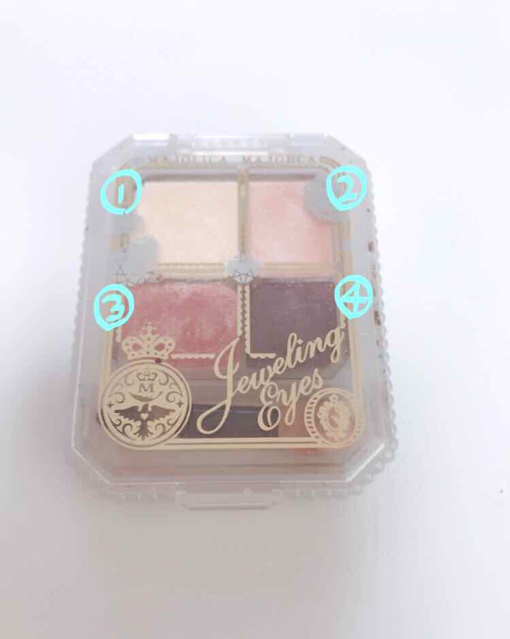 ジュエリングアイズ/MAJOLICA MAJORCA/アイシャドウパレットを使ったクチコミ(1枚目)