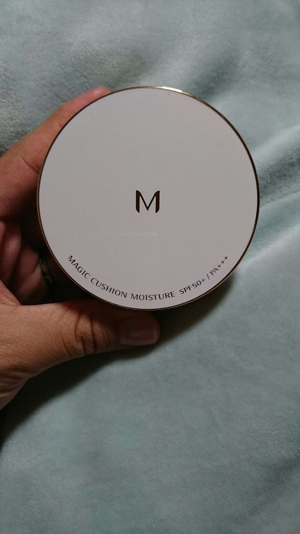 M クッション ファンデーション(モイスチャー)/MISSHA/クッションファンデーションを使ったクチコミ(1枚目)