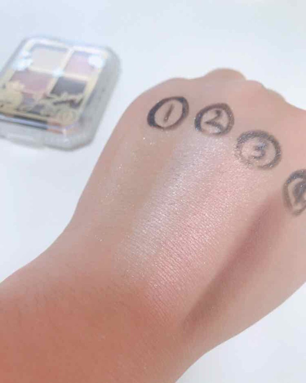 ジュエリングアイズ/MAJOLICA MAJORCA/アイシャドウパレットを使ったクチコミ(3枚目)