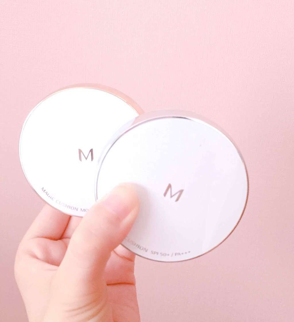 M クッション ファンデーション(モイスチャー)/MISSHA/クッションファンデーションを使ったクチコミ（1枚目）