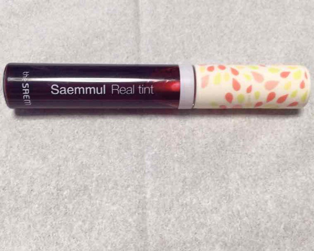 リアルティント/the SAEM/リップティントを使ったクチコミ（1枚目）