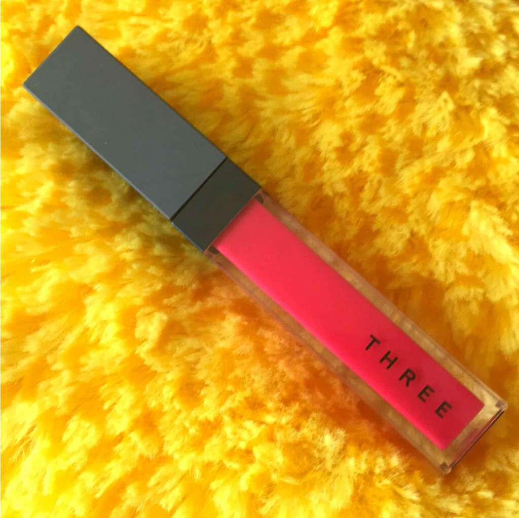 シマリング リップジャム 17 STOLEN KISS/THREE/リップグロスを使ったクチコミ（1枚目）