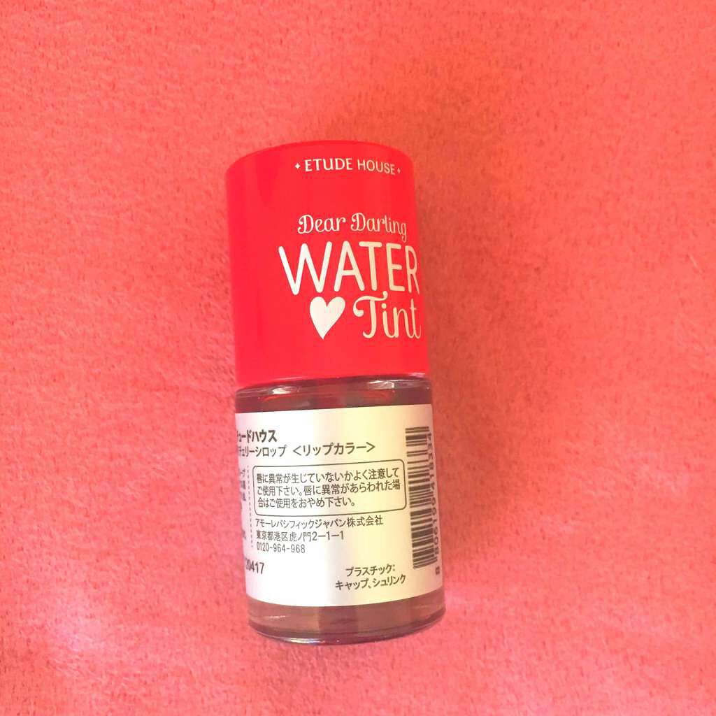 ウォーターティント/ETUDE/リップグロスを使ったクチコミ（1枚目）