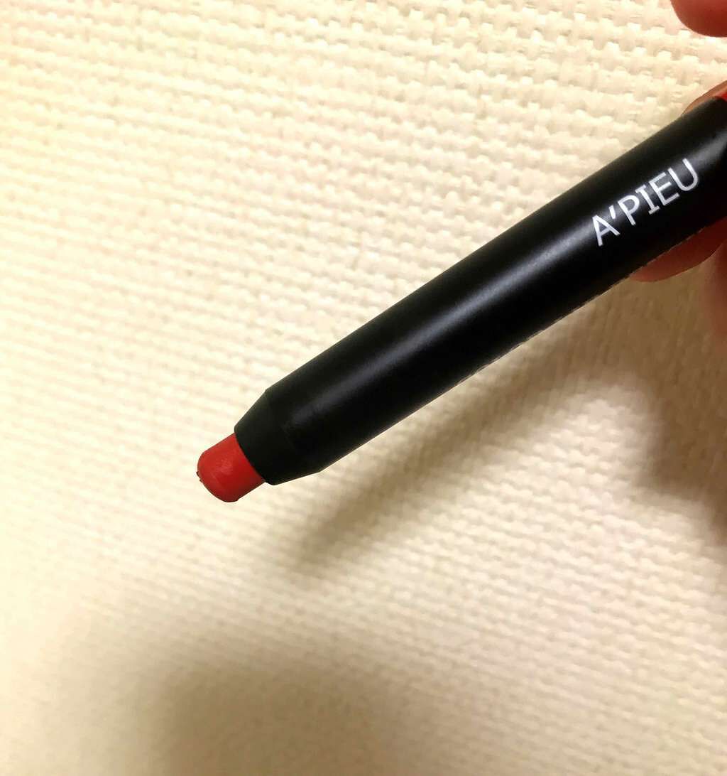 カラーリップペンシル/A’pieu/口紅を使ったクチコミ（2枚目）
