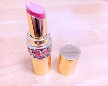 ルージュ ヴォリュプテ シャイン/YVES SAINT LAURENT BEAUTE/口紅を使ったクチコミ(1枚目)