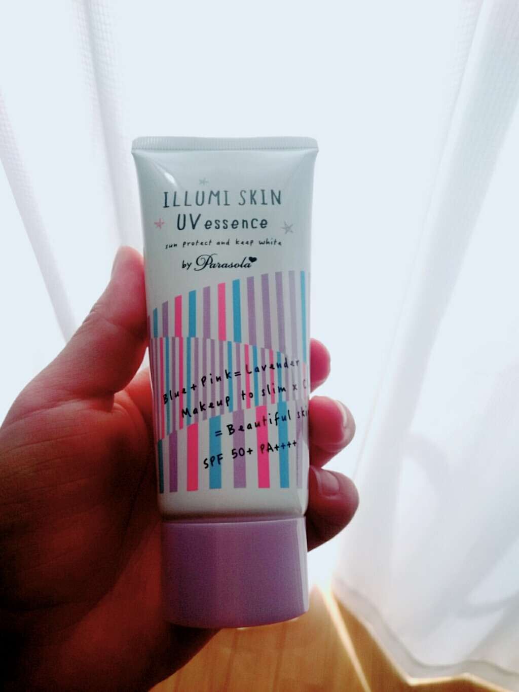 パラソーラ イルミスキンUVエッセンス(旧品)/パラソーラ/日焼け止め・UVケアを使ったクチコミ(1枚目)
