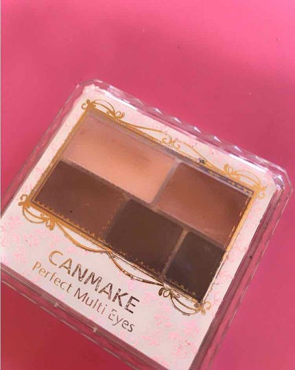 パーフェクトマルチアイズ/キャンメイク/アイシャドウパレットを使ったクチコミ(1枚目)