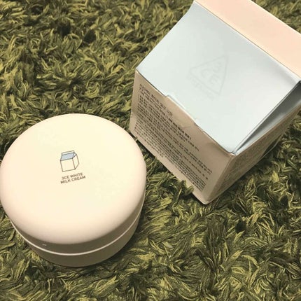 WHITE MILK CREAM/3CE/フェイスクリームを使ったクチコミ(1枚目)