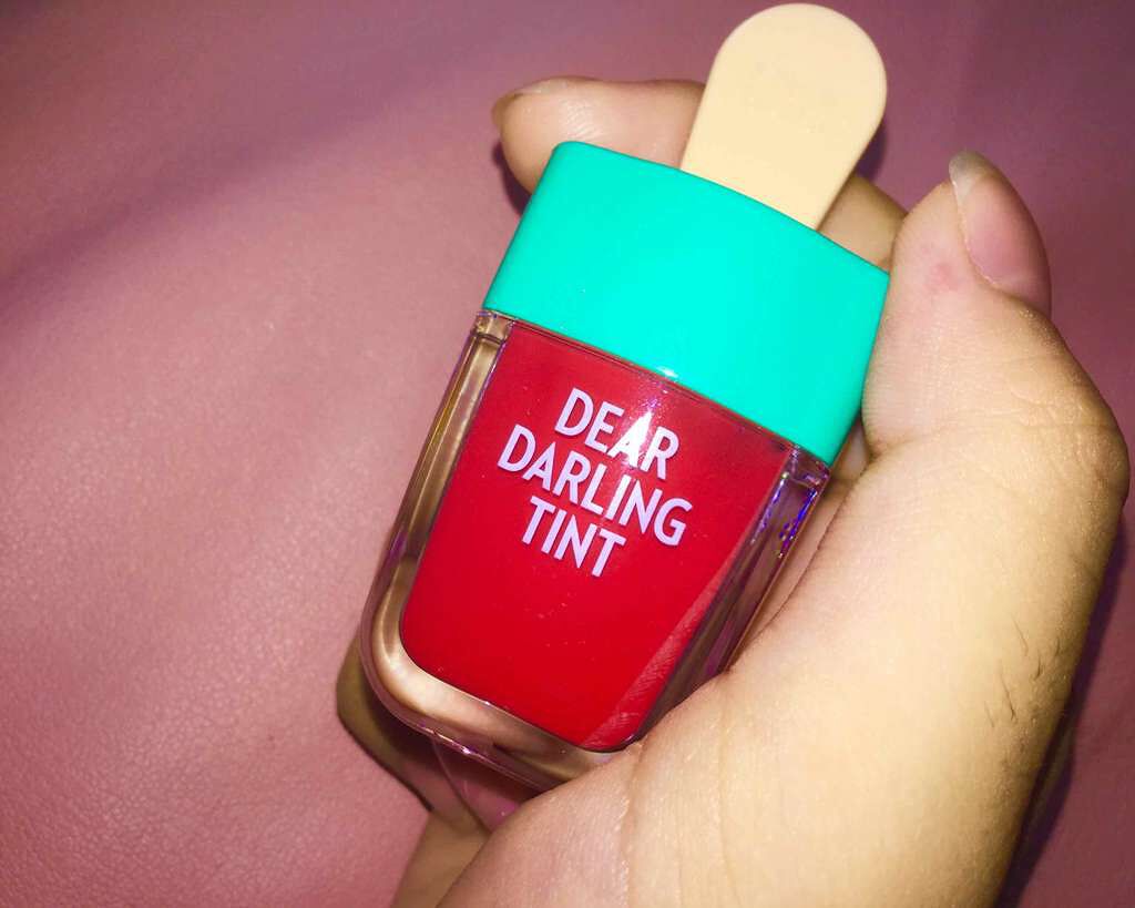 ディアダーリン ウォータージェルティント (アイスティント)/ETUDE/口紅を使ったクチコミ(1枚目)