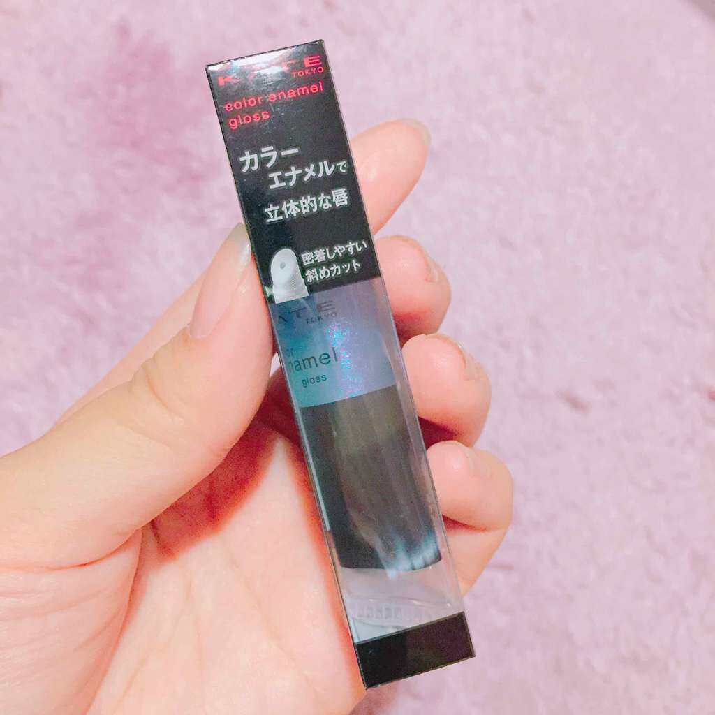 カラーエナメルグロス/KATE/リップグロスを使ったクチコミ(1枚目)