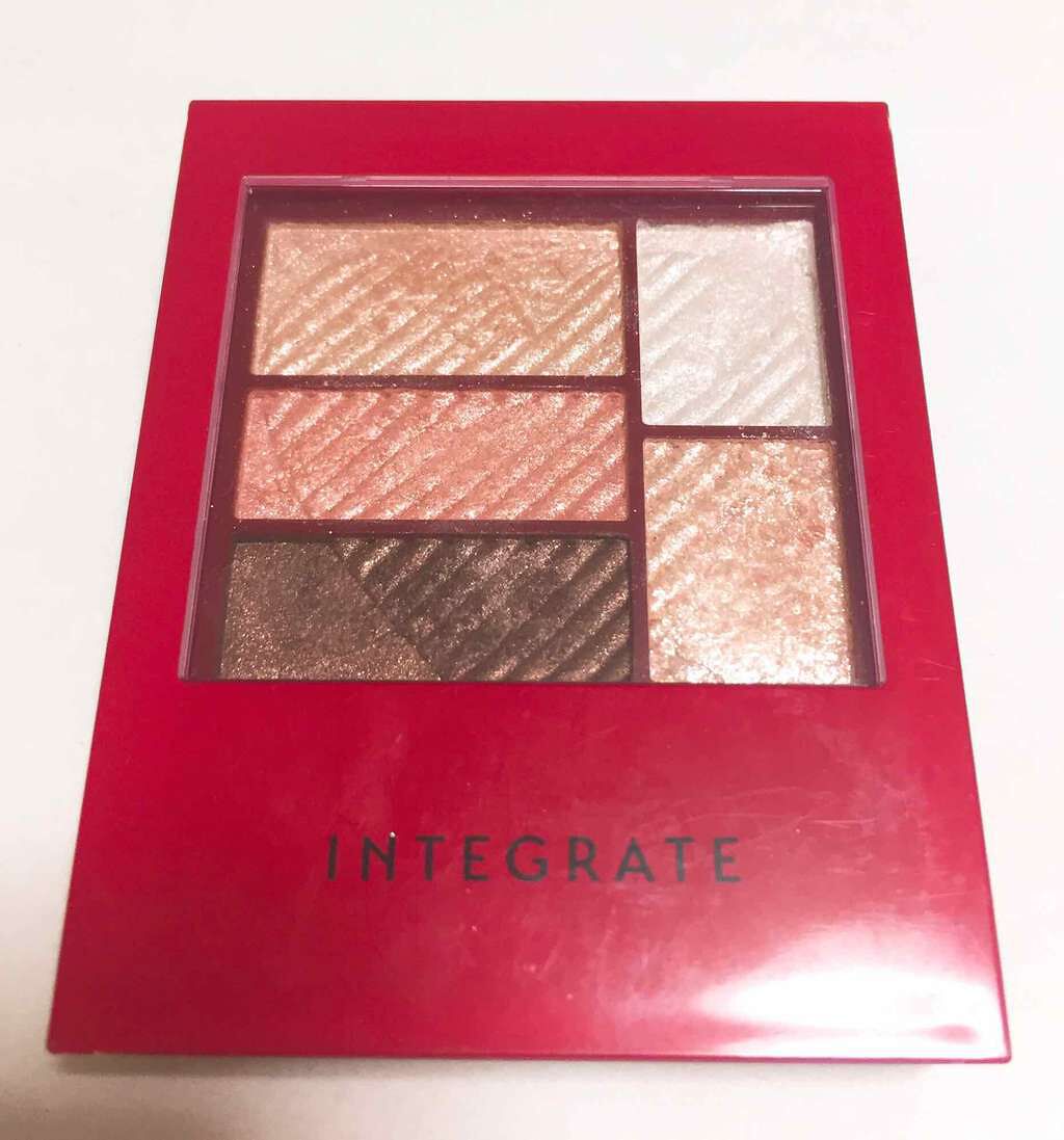 トリプルレシピアイズ/インテグレート/アイシャドウパレットを使ったクチコミ(1枚目)